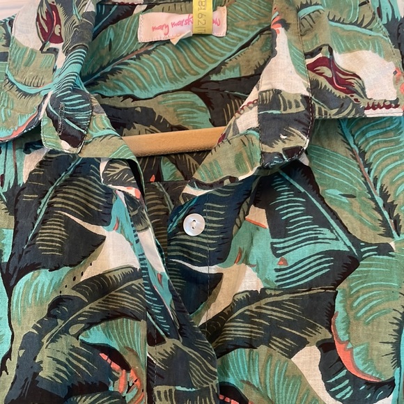 Palm Leaf Romper - Picture 4 of 6